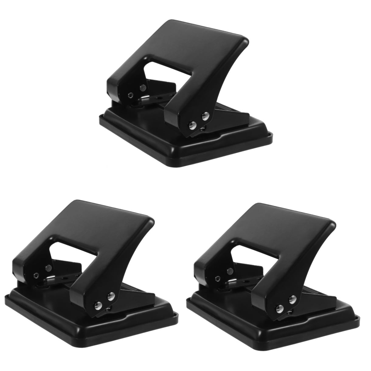 HOMEMAXS 3pcs Office Hole Puncher Multi-function Card Puncher Household Planner Puncher Office Stationery