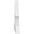 thumbnail image 3 of 48"W x 18"H x 2"D x 4"F, 9/12 Pitch, Richland Architectural Grade PVC Gable Bracket, 3 of 8
