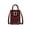 Burgundy, variant on Shannon Women's Mini Tote Bag, Chic Crossbody Bag Purse Handbag by Mia K