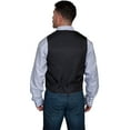 thumbnail image 2 of Scully Western Vest Mens Quality Masculine Pinstripe Button RW169NX, 2 of 2