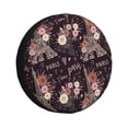 thumbnail image 1 of Fotbe Romantic Paris Funda de Llanta de Repuesto con Estampado, Engrosada, Ajuste Universal para Jeep, Remolque, RV, SUV, Camión-14 inch, 1 of 6