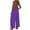 Pants-59Purple, variant on Gamivast One Piece Jumpsuits for Women Backless Spaghetti Strap Wide Leg Jumpsuit Jumpsuits Soft Comfy Party Summer Beach Outfit Trendy Jumpsuit