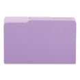 thumbnail image 3 of 1/3-Cut Tabs, Interior File Folders - Legal Size, Violet (100/Box), 3 of 4