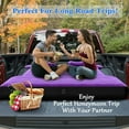 thumbnail image 6 of Camping Pickup Truck Bed Air Mattress Thicken Sleeping Pad for 5.5-5.8Ft Full-Size Short Truck Beds Outdoor Camping Car Travel(Grey), 6 of 10
