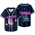 thumbnail image 4 of I Saw The TV Glow Merch Baseball Jersey Shirt V-Neck Women Men Short Sleeve Streetwear Fashion Clothes, 4 of 7