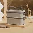 thumbnail image 1 of Multi-layer Bento Box Plastic Lunch Box Portable For Office Workers Can Be Heated In The Microwave 304 Stainless Steel Student Lunch Box, 1 of 6