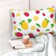 thumbnail image 4 of Fotbe Strawberry and Lemon Funda de Almohada Decorativa Estilo Occidental, Lujo en Algodón, Fundas para Almohadas King, Cojín Estampado para Decoración del Hogar-16"x24", 4 of 6