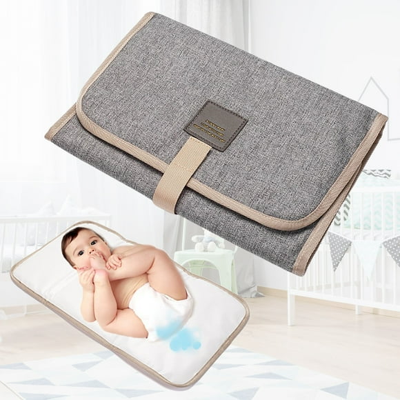 Fiudx Protector de Pañal Impermeable, Protección Superior Contra Fugas, Diseño Suave y Cómodo, Multiusos para Cambiadores y Cunas, Fácil de Limpiar, Esencial para Viajes de Bebé, Incluye 1 Protector.