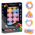 thumbnail image 5 of Multi-Functional Sensory Toys Balls Set - Colorful Fidget Toys for Stress Relief & Hand-Eye Coordination - Family Interactive Educational Game, 5 of 9
