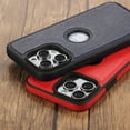 thumbnail image 5 of AIOVETEAB Compatible with iPhone 14 Pro Case Premium Leather TPU Hybrid Case Cover,Navy Blue, 5 of 6