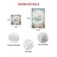 thumbnail image 7 of Octopus Coastal Kitchen Dish Towels for Drying Dishes Set of 2, Summer Nautical Starfish Coral Beige Waffle Weave Microfiber Hand Tea Bathroom Towels Quick Dry & Absorbent Towel 12x12, 7 of 7