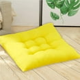 thumbnail image 3 of Wosthever Cojín para taburete, almohadilla gruesa para asiento, alfombra sólida, para el hogar, sala de estar, dormitorio, banco, tocador, suelo para Decoración del hogar Amarillo Wosthever HA040509-02, 3 of 6