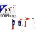 thumbnail image 3 of Adjustable Four Post Lift "Chevron Gasolines" for 1/18 Scale Diecast Model Cars by Greenlight, 3 of 5