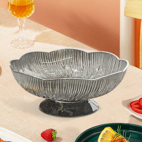 Clearance! Bpyeka Kitchen Gadgets Fruit Plates High Value Lights Pitches Fruit Plates Household Living Room Coffee Table Candy Plates Upscale Snack Plates Placement Plates Home and Kitchen