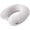 Grey, variant on Brookstone Travel Neck Pillow Classic Snap Closure Soft Memory Foam Travel Pillow for Travelling