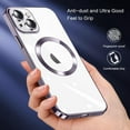 thumbnail image 5 of Designed for Samsung Galaxy S23 Plus 5G Case Clear Compatible with MagSafe Shockproof Protective Cell Phone Cases Cover Flexible Covers Soft Edge case for Galaxy S23 Plus case, 5 of 14