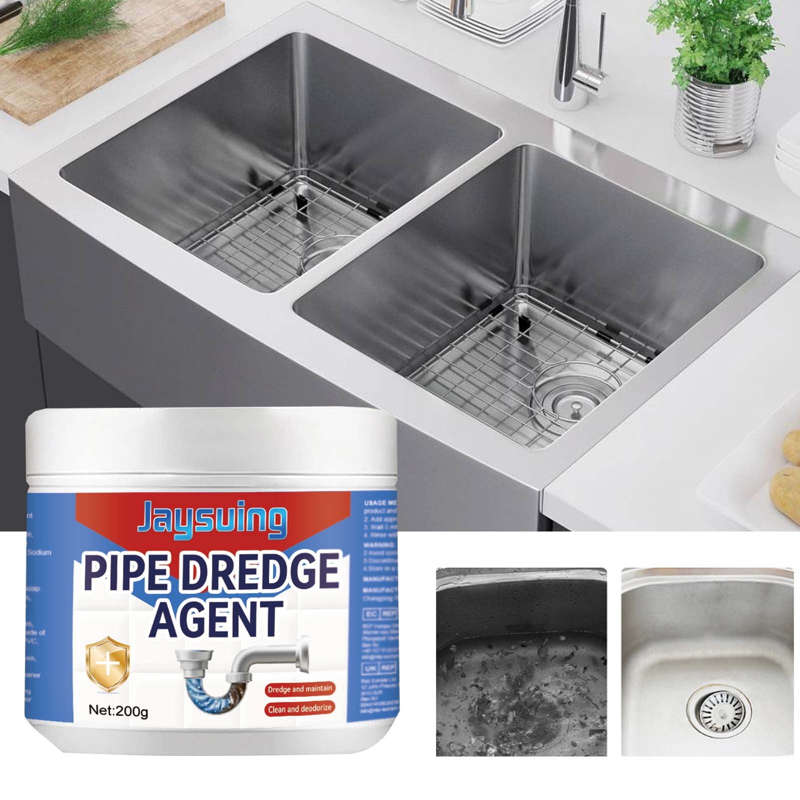 Pipe Sink And Drain Dredge Agent - 200g