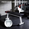 thumbnail image 4 of Senfot Household Strength Training Bench Stable Iron Plastic Frame Indoor Bodybuilding Workout Fitness Stool Black, 4 of 8
