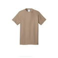 thumbnail image 4 of Port & Company Men's Core Cotton Classic Comfort and Relabeling Casual T-Shirts Sand Large, 4 of 5
