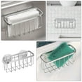 thumbnail image 6 of Qumonin Kitchen Sink Sponge Holder with Strong Cup, Sink Organizer for Cleaning Tools and Accessories, 6 of 7