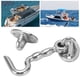 thumbnail image 3 of Gancho De Privacidad, Gancho De Pestillo De Puerta Duradero, Resistente Al Desgaste, Acero Inoxidable Estable Para Barco, 3 of 7