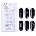 thumbnail image 3 of PENGXIANG Nail Decor 1 Bag Decorative Easy Paste Exquisite 3D Ocean Style Cross Alloy Nail Ornament, 3 of 5