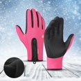 thumbnail image 4 of Guantes de bicicleta Guantes Térmicos pantalla táctil guantes deportivos impermeables guantes de invierno para correr entrenamiento bicicleta hombres S, 4 of 6
