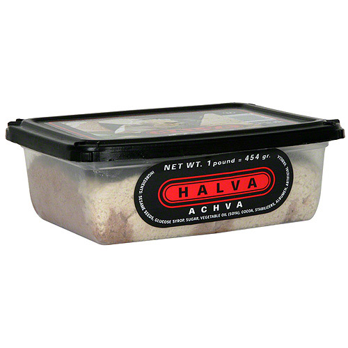 Achva Marble Sesame Halva, 16 oz, (Pack of 12)