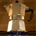 thumbnail image 3 of 1 cafetera para café con leche plateada., 3 of 3