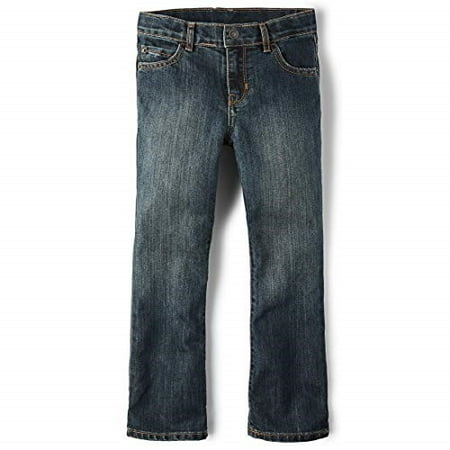The Children's Place Boys Slim Bootcut Jeans Dust Bowl Wash