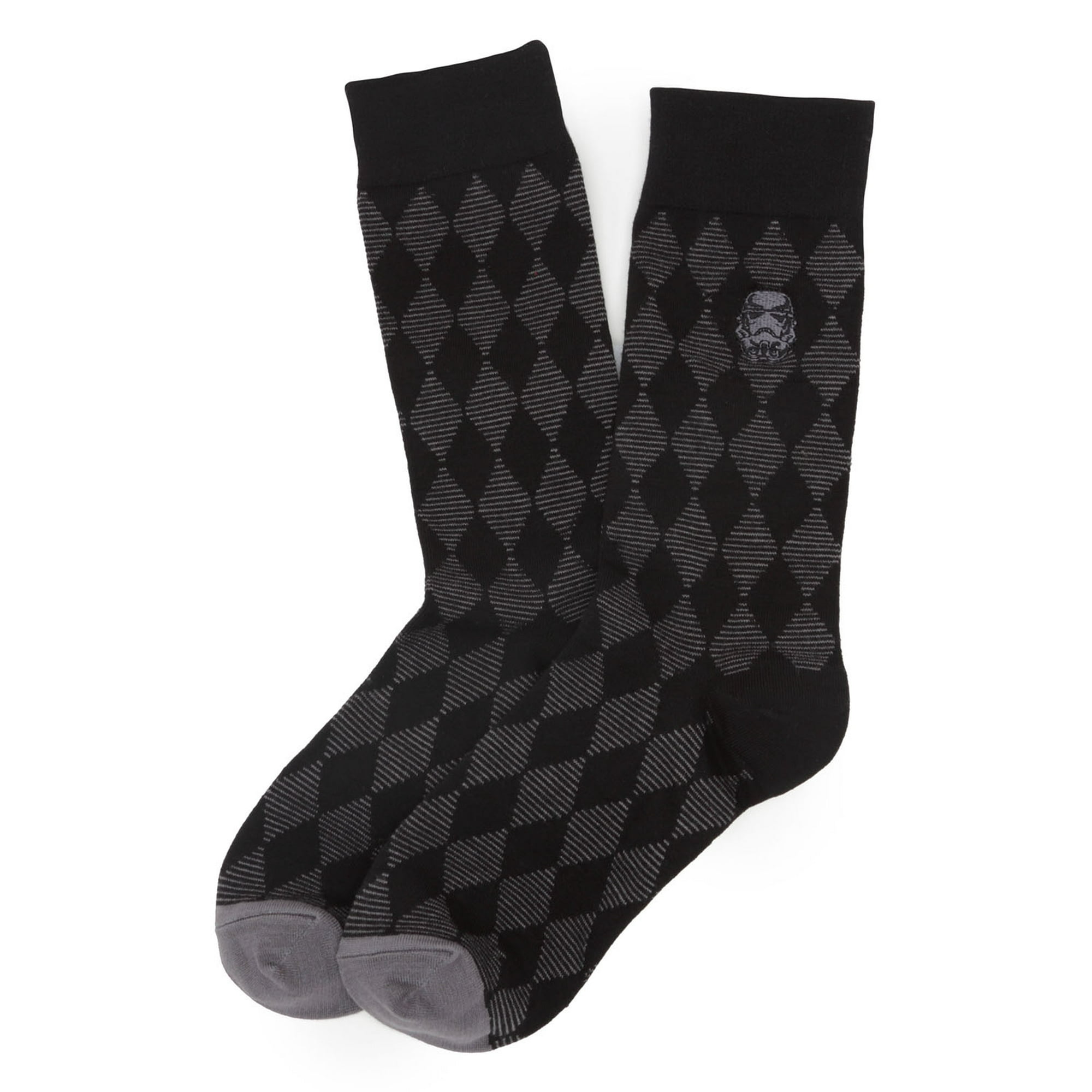 Rock Em Socks Stormtrooper & Darth Vader Los Angeles Rams Three-Pack Star Wars Crew Set Size: Large/Extra Large