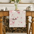 thumbnail image 2 of Flowers Watercolor Cherry Blossoms Table Runners Washable Dresser Dining Coffee Table Runner Wedding Holiday Party r, 2 of 6