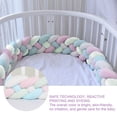 thumbnail image 3 of Parachoques para cama de bebé de 2 metros cuna trenzada infantil almohada de parachoques cojín con nudo trenzado cuna con parachoques Protector de parachoques decoración ANGGREK  Otros, 3 of 8
