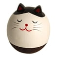 thumbnail image 4 of Wooden Toy Tumbler Animal Figure Toy Office Desk Table Decor Gift Cat, 4 of 8