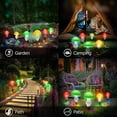 VANLOFE Deals Clearance Holiday Products Outdoor Solar Mushrooms Lights