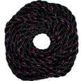 thumbnail image 4 of SGT KNOTS California Truck Rope - Twisted Polypropylene Rope for Cargo Straps, Boating and More (3/4" x 100ft, Black and Orange), 4 of 4
