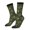 2 Black-1, variant on Green Camouflage Skull Crew Socks for Men & Women, Breathable Casual Athletic Ankle Socks