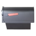 thumbnail image 7 of Outdoor Letter Holder Savannah Curbside Mailbox with Paper Tube and Bradford Mailbox Post, 7 of 7