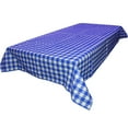 thumbnail image 2 of Cotton Tablecloth Checkered Print Tavern Check Blue, 2 of 2