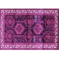 thumbnail image 1 of Ahgly Company Indoor Rectangle Persian Purple Traditional Area Rugs, 2' x 4', 1 of 4