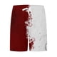 thumbnail image 3 of Pantalones cortos de playa para hombre, informales, de verano, con cintura elástica, estampados en 3D, a rayas, color block Pompotops oipoqjl40837, 3 of 4