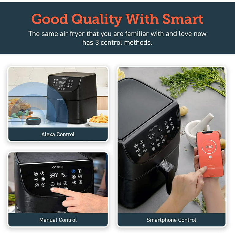 COSORI Pro Gen II New 5.8-Quart Smart Air Fryer, XL Large 13-in-1