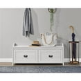 thumbnail image 2 of Ameriwood Home SystemBuild Storage Bench, Ivory Pine, 2 of 2