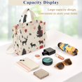 thumbnail image 5 of FORMRS Womens Corduroy Tote Bag Crossbody Shoulder Handbag with Pocket, Christmas Forest, 5 of 7