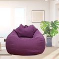 thumbnail image 2 of POINTERTECK Housse de Fauteuil Poire Sans Remplissage Housse de Fauteuil Poire Classique Housse de Sofa Fauteuil de Repos Housse de Fauteuil Poire de Rangement pour Adultes et Enfants - 100X120Cm, 2 of 9