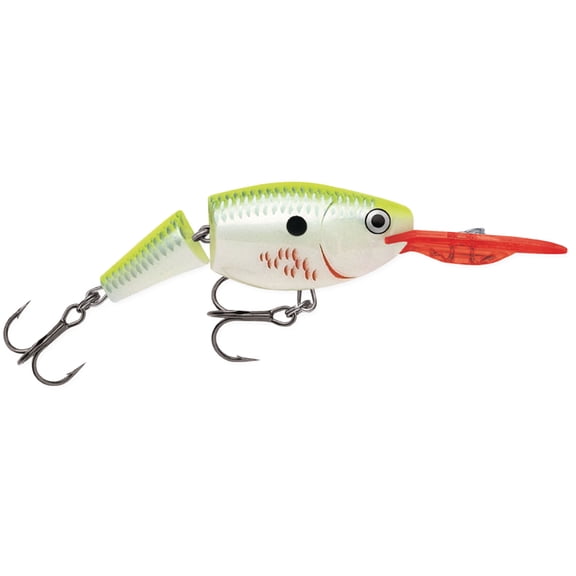 Rapala Jointed Shad Rap Crankbait 07 Bleeding Chartreuse Shad