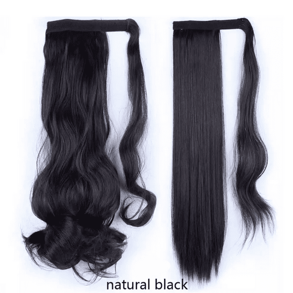 Black Ponytail Hair Extension