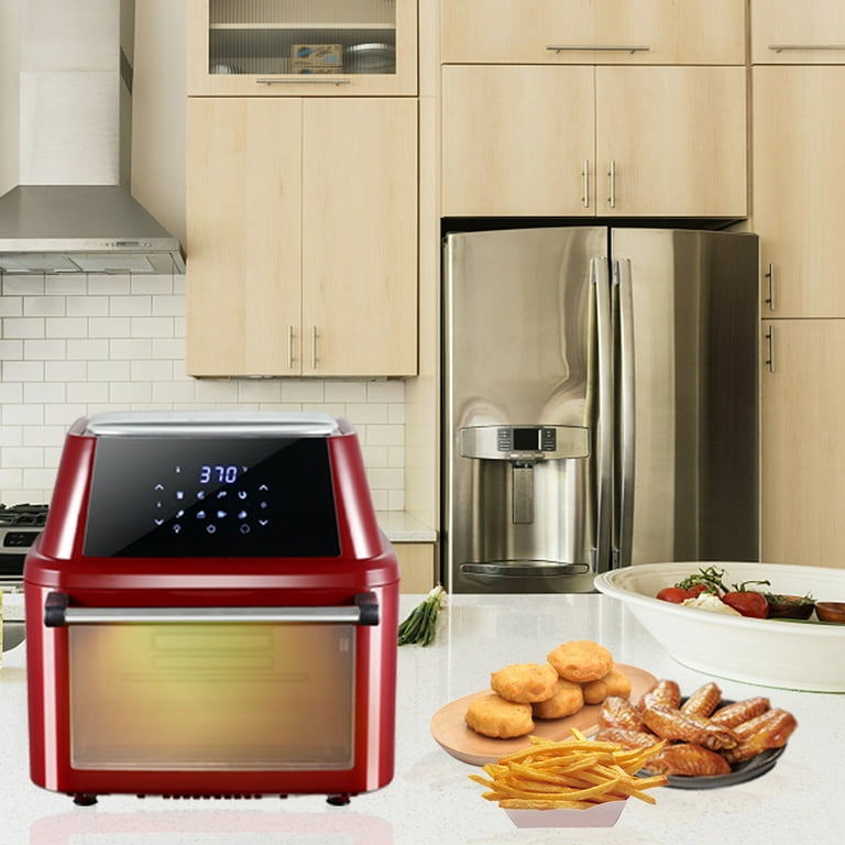 10-in-1 Family Size Air Fryer Countertop Oven, Rotisserie