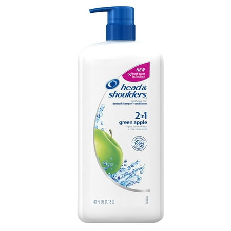 Head & Shoulders 2-in-1 Shampoo & Conditioner, Green Apple (40 fl. oz.)