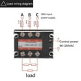 thumbnail image 2 of Three-Phase Ac Voltage Regulation Module Ac220V Ac Control Ac Solid State Relay, 2 of 8